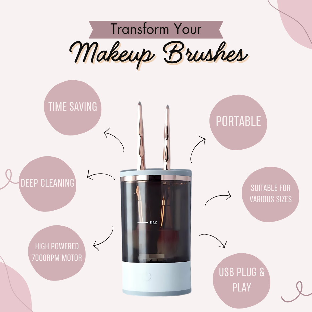 Electric Makeup Brush Cleaner